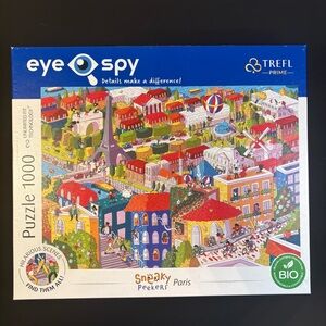 Sneaky Peekers Paris 1000 Piece Jigsaw Puzzle by Trefl Prime